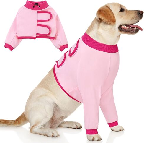 AOFITEE Dog Surgery Recovery Suit, Breathable Dog Front Recovery Sleeve Right Left Leg, Prevent Licking Dog Elbow Brace Protactor for Male Female Dogs, Dog Sleeves for Joint Pain Dog Cone Alternative in Kuwait