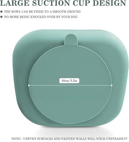 Dog Slow Feeder Bowl, Dog Puzzle Bowl with Suction Cups, Slow Feeder & Non-Slip Design, Anti-Choking, Boredom and Anxiety Reducer, Ideal for Medium to Small Dogs (Blue) in Saudi Arabia