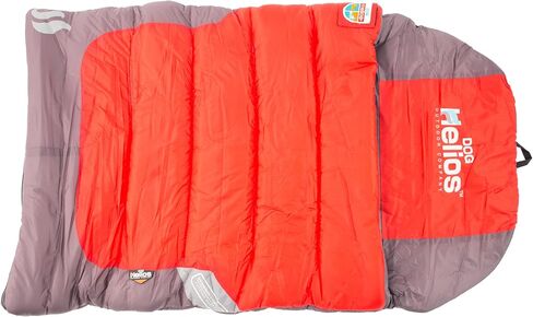 Helios Trail-Barker Multi-Surface Travel Dog Bed Featuring BlackShark Technology, One Size, Red, Dark Grey in Saudi Arabia