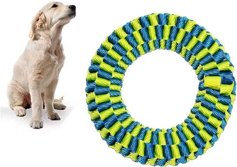 Dog Rope Toy for Aggressive Chewers , Rope Dog Chew Toys, Dog Toys Set with Nylon , Dog Toys for Medium to Large Breed Dogs, Multicolor (CT1004MUL) in Saudi Arabia