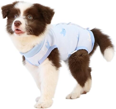 Recovery Suit for Dogs - Onesie for Small Medium dogs Recovery Suit for Female Male,Substitute E-Collar & Cone in Saudi Arabia
