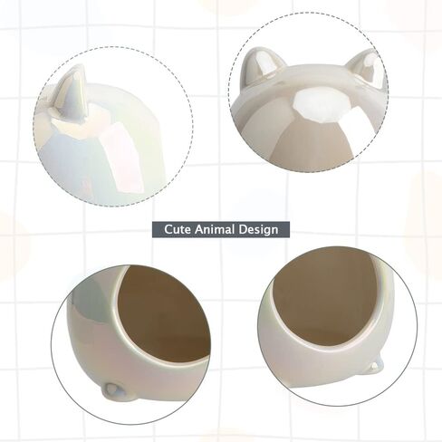 PENCK الهامستر مخبأ السيراميك القزم الهامستر منزل الموائل سرير مريح لطيف صغير شينشيلا الجربوع الفئران كوخ الحيوانات الصغيرة الرمال حمام كهف قفص الملحقات (سماوي) in Kuwait