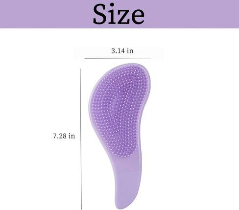 Small Dog Brush - Puppy Hair Brush- Grooming Tool for Teddy, Yorkies, Maltese, Shih Tzu, Chihuahua (Purple, All) in Saudi Arabia