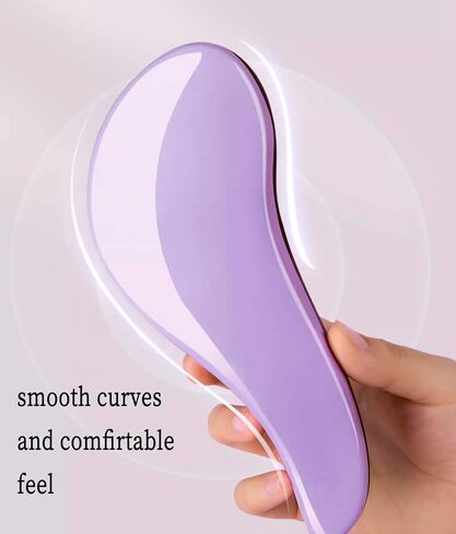 Small Dog Brush - Puppy Hair Brush- Grooming Tool for Teddy, Yorkies, Maltese, Shih Tzu, Chihuahua (Purple, All) in Saudi Arabia