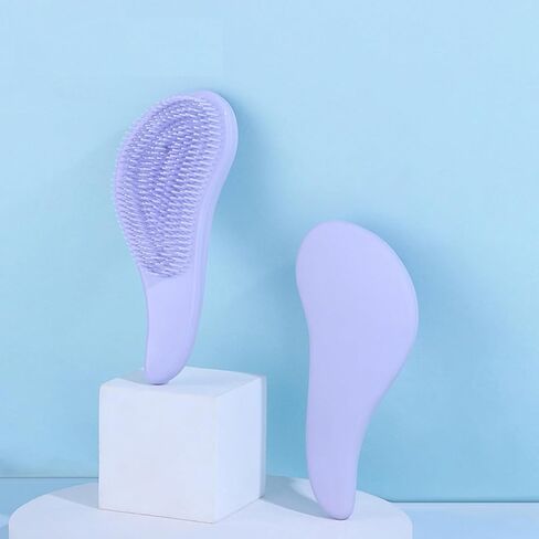 Small Dog Brush - Puppy Hair Brush- Grooming Tool for Teddy, Yorkies, Maltese, Shih Tzu, Chihuahua (Purple, All) in Saudi Arabia