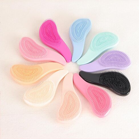 Small Dog Brush - Puppy Hair Brush- Grooming Tool for Teddy, Yorkies, Maltese, Shih Tzu, Chihuahua (Purple, All) in Saudi Arabia