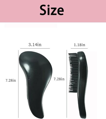 Small Dog Brush - Puppy Hair Brush- Grooming Tool for Teddy, Yorkies, Maltese, Shih Tzu, Chihuahua (Purple, All) in Saudi Arabia