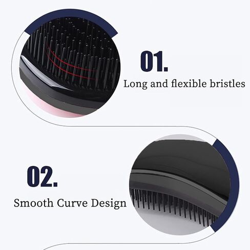 Small Dog Brush - Puppy Hair Brush- Grooming Tool for Teddy, Yorkies, Maltese, Shih Tzu, Chihuahua (Purple, All) in Saudi Arabia