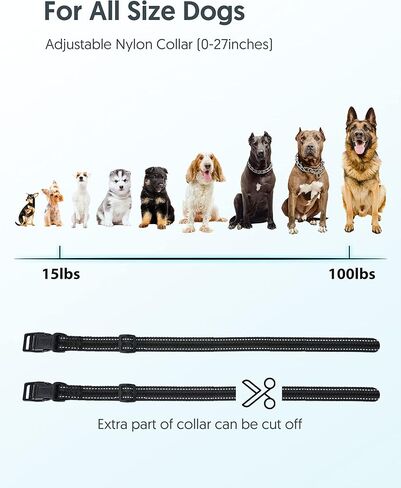 PATPET Dog Training Collar - Rechargeable Dog Training Collar with Remote for Medium Large Dogs 1000Ft Remote Range 3 Training Modes IPX7 Waterproof Black in Saudi Arabia