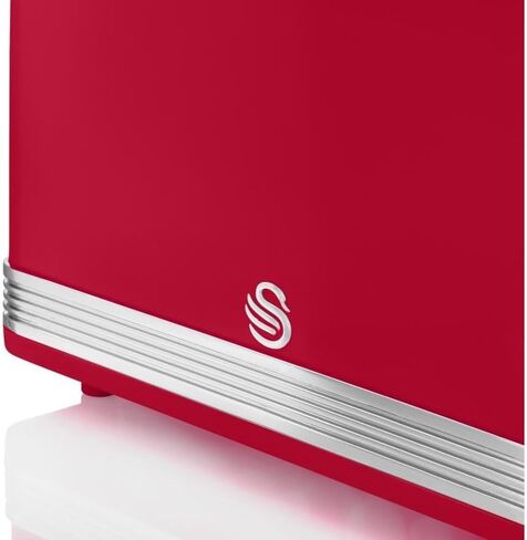 Swan ST19020BLN Retro Toaster, 7.2"x11.5"x10.4", Blue in Saudi Arabia