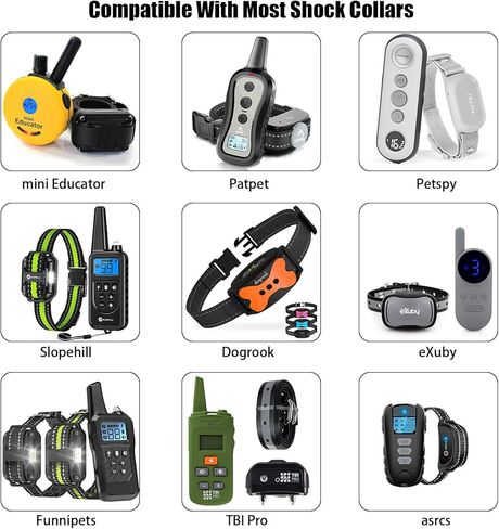 Charger Replacement for Bousnic Dog Shock Collar Charger, Power Cable Compatible with Mini Educator E Collar, Bark Collar and Other Training Systems, 6-in-1 Dog Training Collar USB Charging Cord in Kuwait