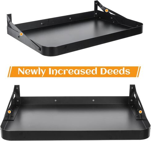 usego جدار القش رف القش المغذية الثقيلة القش الصلب المغذية الماعز 18 جالون من جانب الماعز القش القش للماشية الأغنام الحصان مع صينية الحبوب للانفصال in Kuwait