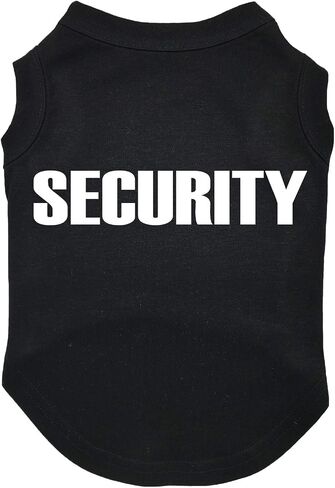 Petitebella Security Guard Puppy Dog Shirt (Pink, Small) in Saudi Arabia