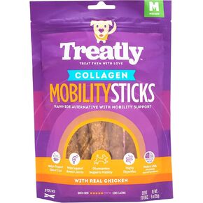 Collagen Smart Sticks Dog Treats - Chicken & Sweet Potato Flavor, 9oz/1 Pack