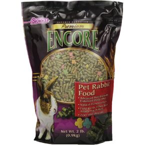 F.M. Brown'S Encore Premium Rabbit Pet Food, 2-Pound in Kuwait