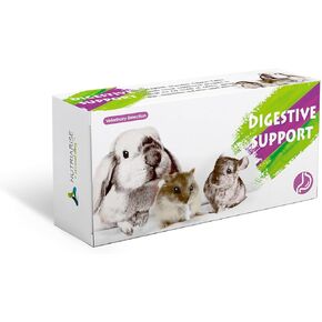 Digestive Support Grass-Based Supplement for Rabbit- High Fiber, Probiotics，Prevent GI Stasis, Promote Intestinal Motility and Minimize Intestinal Disease, 36 Tablets.