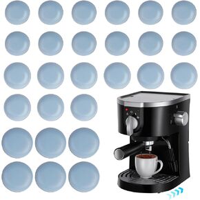 36PCS Appliance Sliders for Kitchen Appliances, Self-Adhesive Small Countertop Appliance Slider, Kitchen Must Have Appliance Slider for Coffee Makers, Blenders, Air Fryers (20mm, 22mm, 25mm)