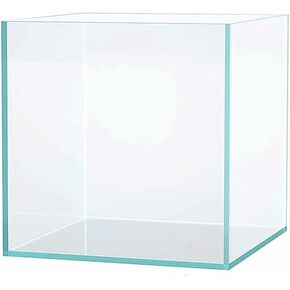 AWXZOM Small Nano Tall Rimless Tank, Glass Fish Tank, Betta Tank (0.7 Gallon, 5.9x4.3x5.1in/15x11x13cm) in Kuwait