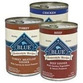 Blue Buffalo Homestyle Canned Variety Pack Dog Food (Beef, Turkey, Chicken) 12pack/ 12.5 oz