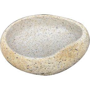 وعاء تررم لتغذية الزواحف مصنوع من الحجر الحقيقي. مقاس 5-6 بوصات ثقيل وقوي، وسهل التنظيف، ومصنوع يدويًا في فيتنام in Kuwait