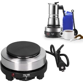 Coffee Electric Stove, 500W Electric Stove Mini Temperature Controlled Burner Kitchen Coffee Electric Stove Heater Hotplate Cooking Appliances Speed coffee maker Heater for Home Restaurant