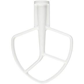 K5AB K5SS Coated Flat Beater Replacement for Kitchenaid 5 Qt Bowl Mixer K4 K5 KP50 KSM5 KSM50 KSM500PS KSM450, Paddle Attachment for Kitchenaid Mixer