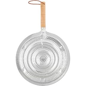 Heat Diffuser for Gas Stove - Flame Spreader with Wooden Handle - Gas Stove Diffuser Plate, Stainless Steel - Kitchen Reducer for Simmer