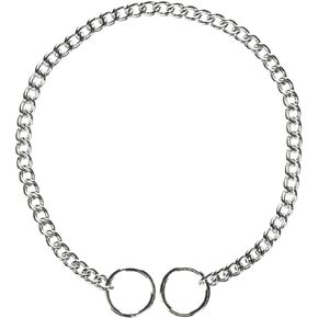 Hamilton Fine Choke Chain Dog Collar, 16-Inch