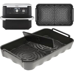 11 QT Premium Silicone Liner | 11QT Air Fryer Liners | Specifically Made for Ninja AD350CO | Ninja Foodi 11 Quart 7-in-1 MegaZone XL FlexBasket Liner | 1PC