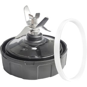 6 Fins Blender Blades Replacement for Nutri Ninja iQ 900 Watts BL480 BL480D BL450-70 BL451-70 BL454-70 BL455-70 and 1000W BL480-70 BL481-70 BL482-70 More, 4 inch Diameter Blender Parts