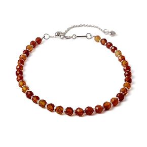 Vintage Real Natural Ruby Bracelet 0.12x0.12″ Round Shape Gemstone 925 Sterling silver Overlay Handmade Cuff Crystal Jewelry