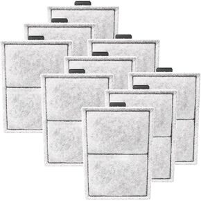 9 Pack PF-L Filter Cartridges for Top Fin Power Filter, Replacement Fish Tank Filter Cartridge Using for Top Fin Silenstream PF20, PF30, PF40 and PF75 Power Filters, PF-L Refill with Zeolite