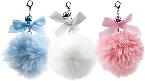 STOBOK 6 Pcs Pompom Cat Teaser with Bell Cat Wand Toy Replacement Refill Funny Kitten Catcher Interactive Toys Pet Supplies for Kitty Cat Puppy (without Stick) in Saudi Arabia