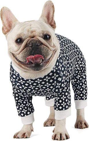 Etdane Dog Recovery Suit After Surgery, Surgical Onesies for Female Male Doggy Pet Long Sleeve Bodysuit Alternative Cone E-Collar S in Saudi Arabia