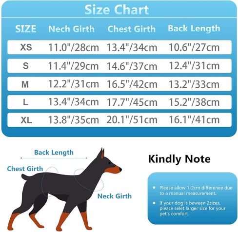 Etdane Dog Recovery Suit After Surgery, Surgical Onesies for Female Male Doggy Pet Long Sleeve Bodysuit Alternative Cone E-Collar S in Saudi Arabia