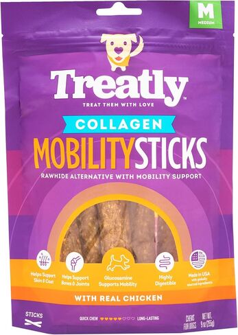 Collagen Smart Sticks Dog Treats - Chicken & Sweet Potato Flavor, 9oz/1 Pack in Kuwait