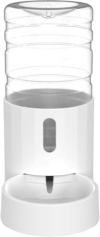 CZPET 4L Pet Water Dispenser without Electricity Unplugged Automatic Water Bowl Dispenser Gravity Water Dispenser for Cats Water Self Feeder Dog Fountain Dogs Bowl Bottles for Kitten Puppy in Kuwait