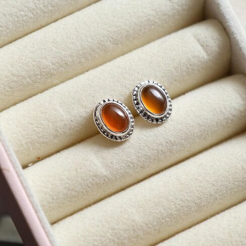 925 الفضة الاسترليني الأزرق اللازورد المؤكسد أقراط، سبتمبر الأقراط الكريستال جوهرة الميلاد، مجوهرات الأحجار الكريمة اليدوية للفتيات والنساء، مجوهرات الفضة العصرية in Kuwait