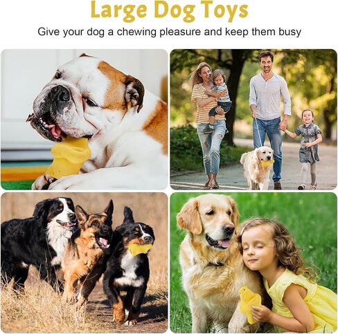 Dog Toys for Aggressive Chewers: Tough Dog Chew Toys, Dog Toys for Large Dogs, Rubber Treat Dispensing Dog Toys for Small, Medium, Large Dogs to Keep Them Busy in Saudi Arabia