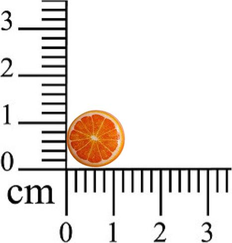Hypoallergenic Cute Fruit Stud Earrings on Plastic Posts (lemon) in Saudi Arabia