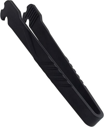 Oven Rack Push Pull Tool, Multifunctional Rack Oven Push and Pull Clip, Ideal Small Kitchen Push and Pull Tool for Kitchen Oven, Toaster Oven, Air Fryer, Convection Oven (Black) in Saudi Arabia