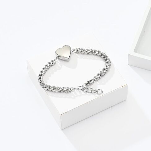 Pet Cremation Urn Bracelet for Ashes for Women Dog Cat Paw Urn Bangle Heart Cremation Jewelry Keepsake Memorial Urn Jewelry in Saudi Arabia