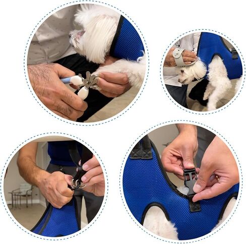 Dog Grooming Hammock - Dog Nail Clipping Hammock - Grooming Hammock - Cat Grooming Harness - Cat Holder Grooming - Cat Restraint Nail Trimming - Cat Nail Trimming - Cat Nail Clipper Hammock in Saudi Arabia