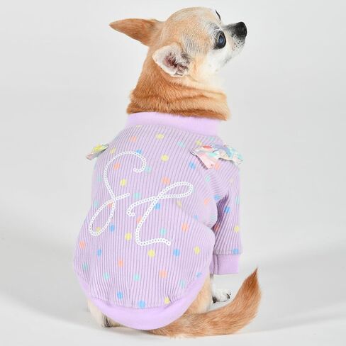 Pinkaholic New York Spring/Summer Grace Dog Shirt Trendy Fashionable Cute Dog Apparel, Green, Large in Saudi Arabia