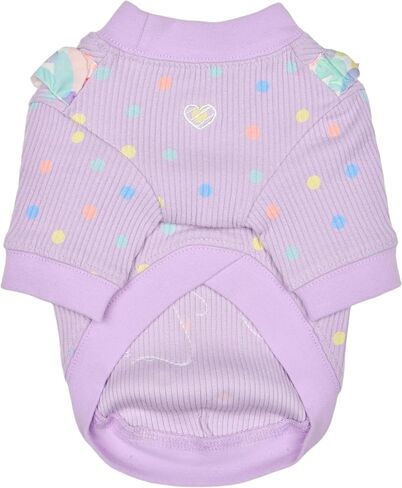 Pinkaholic New York Spring/Summer Grace Dog Shirt Trendy Fashionable Cute Dog Apparel, Green, Large in Saudi Arabia