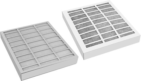 83453 83543 83544 فلتر مقلاة الهواء، فلتر مرحلتين للمقالي المثالية، يزيل أي روائح، لـ 2FK001 2FR00801 PFC570、PFA570、PFA720 in Kuwait