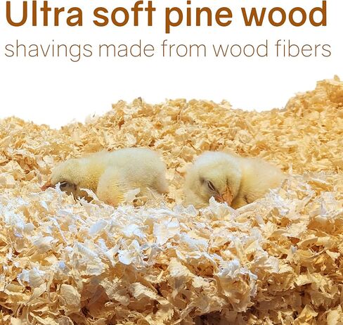 Premium Natural Pine Animal Bedding – Dust-Free, Soft Shavings, Kiln-Dried & Heat-Treated for Indoor and Outdoor Pets in Saudi Arabia