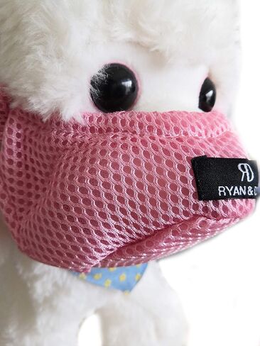 كمامة للحيوانات الأليفة، غطاء فم الكلب الواقي قابل للتنفس ومضاد للعض وقابل للتعديل كمامة مضادة للضباب للكلاب الصغيرة والمتوسطة (XS-رمادي) in Kuwait