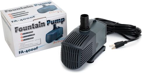 Jebao Submersible Fountain Pump for Hydroponics, Aquaponics, Waterfall, Fish Pond (FA-4000F) in Saudi Arabia
