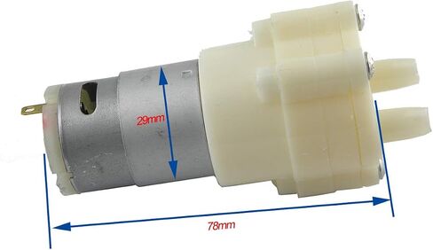 CHANCS 385 Diaphragm Self-priming Pump DC 24V Motor Shock Absorption Water Pumps for Most DIY Projects in Saudi Arabia